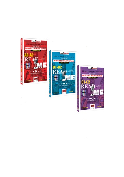 A1-a2 B1-b2 C1-c2 Read Me İngilizce Hikaye Kitabı 3 Kitap Bir Arada Set - 902788111