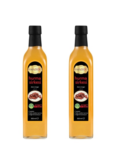 Hanzade Bitkisel Hurma Sirkesi 2 x 500 ML