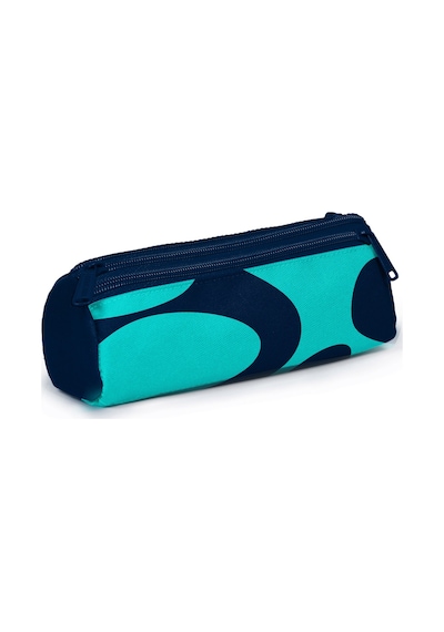 Coral High Lacivert Turkuaz Desenli 3 Lü Okul Çanta Seti Set0123686 Lacivert - Turkuaz