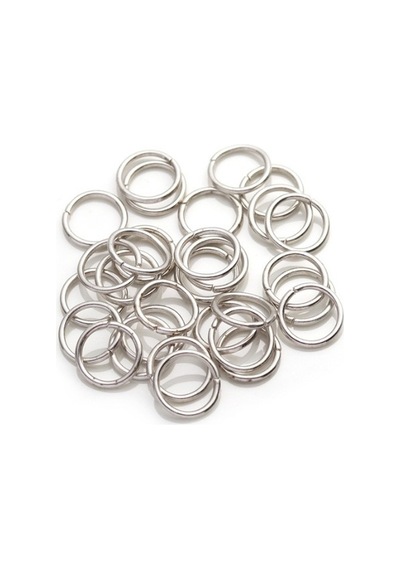 300 Adet 5 Mm Gümüş Renk Halka Takı Halkası Takı Malzemesi Gümüş