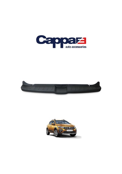 Cappafe Dacia Sandero Arka Tampon Eşiği Koruma Parlak Abs 2021 N11.7364