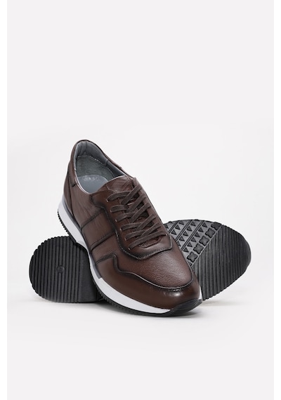 Fast Step Hakiki Deri Erkek Casual Ayakkabı 241ma1990 Kahve