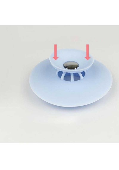 Küvet Lavabo Banyo Tıkacı Süzgeci Gider Tıkacı 2 Kademeli Tıkaç