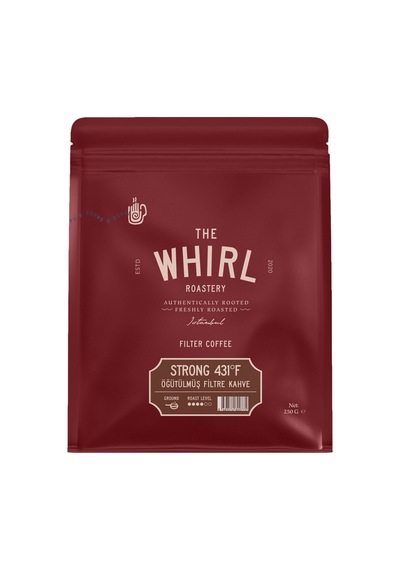The Whirl Strong Filtre Öğütülmüş Kahve 431 F 250 G - 7 Adet Tarı