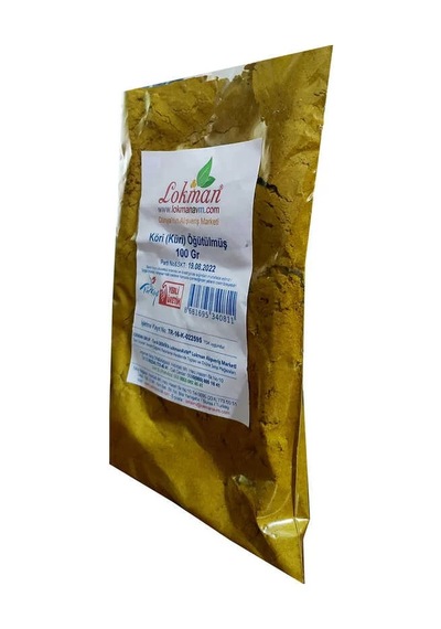 Köri Öğütülmüş Baharat Karışımı Küri Curry 100 Gr Paket