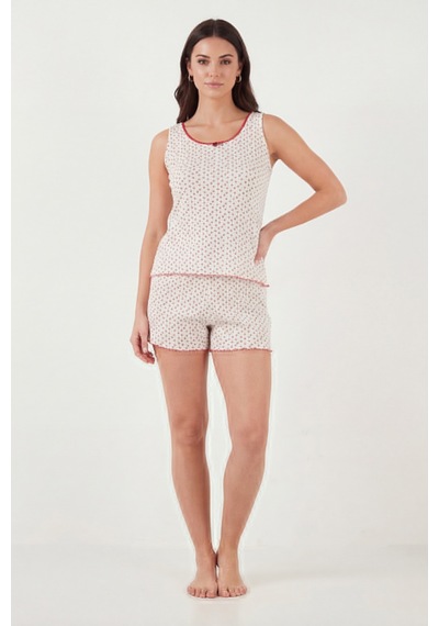Lela Bayan Pijama Takımı 65770754 Ekru