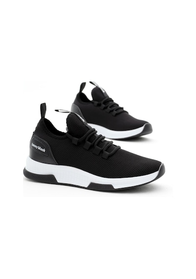 Tonny Black Nefes Alabilen Kumaş Poli Taban Bağcıklı Unisex Siyah Beyaz Spor Ayakkabı V2qnt-0