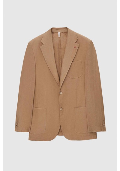 D's Damat Ds Damat Regular Fit Bej Düz Kumaş Ceket 4hc04s2024362 Bej