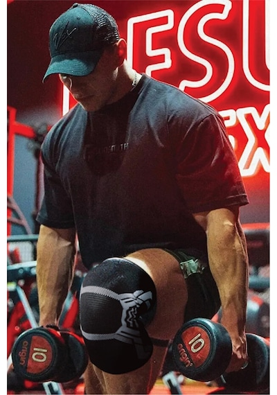 Fitness Spor Dizlik Unisex Knee Sleeve Spor Antrenman Destek Gym Ortopedik Dizlik - 1 Adet