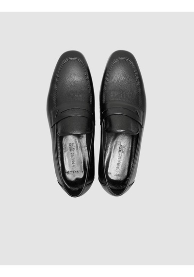 Cabani %100 Hakiki Deri Siyah Erkek Klasik Loafer