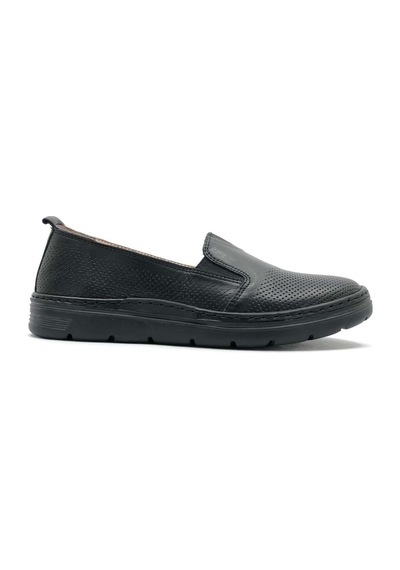 Greyder 50728 Zn Deri Comfort Casual Kadın Ayakkabı Siyah