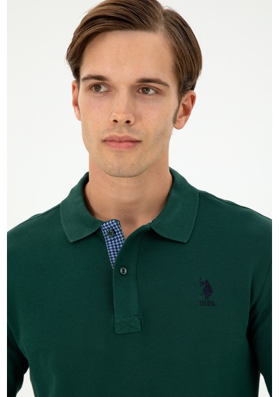 U.s. Polo Assn. Erkek Koyu Yeşil Sweatshirt 50289062-vr079 Koyu Yeşil