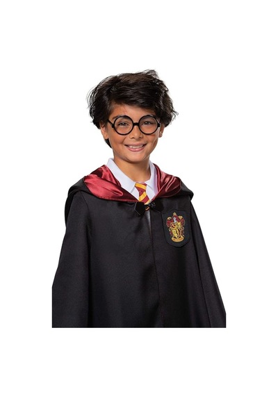 Harry Potter Gryffindor Figür Kostüm Aksesuarı Çocuk Boy Gözlük Siyah Çerçeveli 6 Yaş +