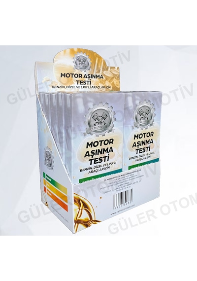 Cs Motor Aşınma Testi - Avantajlı 10'lu Paket