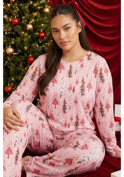 Siyah İnci Yılbaşı Temalı Desenli Termal Kumaşlı Ultra Soft Yumuşak Büyük Beden Battal Boy Örme Pijama Takımı 26226706 Pembe Siyah İnci Yılbaşı Temalı Desenli Termal Kumaşlı Ultra Soft Yumuşak Büyük Beden Battal Boy Örme Pijama Takımı 26226706 Pembe