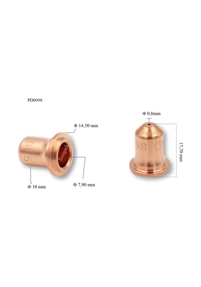 Trafimet S 65 0,8mm Plazma Kesim Memesi Pd0098-08