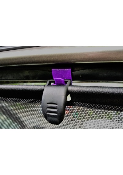 Renault Megane Fluence Arka Makam Perde Güneşlik Tutucu Klips - 3d