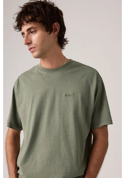 Levi's Red Tab Grunge Wash Roan Rou Erkek Vintage T-shirt - A0637-0189 Haki