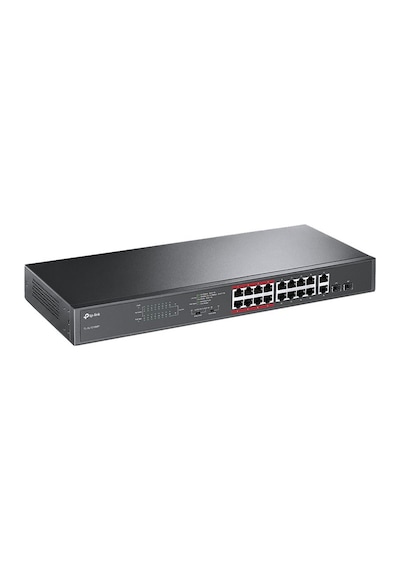TP-LINK TL-SL1218MPE JETSTREAM 10/100 MBPS 16 PORT 192W POE SWITCH + 2 PORT GIGABIT