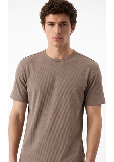 LOFT Regular Fit Erkek Tshirt K.kol Lf2042154 Q1.v1 Vizon LOFT Regular Fit Erkek Tshirt K.kol Lf2042154 Q1.v1 Vizon