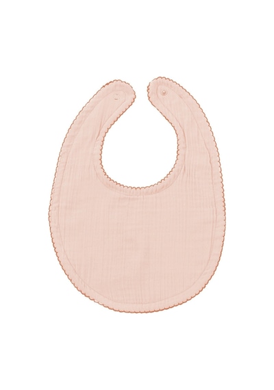 Babyjem Bürümcük Müslin Önlük 811 Somon