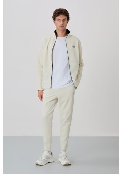 Tommy Life Carlos Bej Standart Kalıp Erkek Eşofman Takım - 85209 Bej