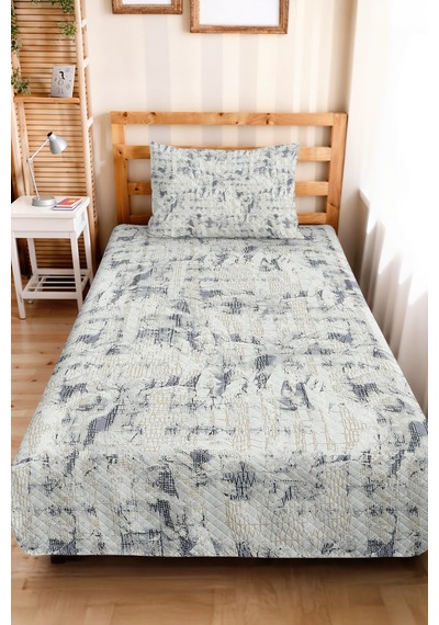 Gri Geometrik Modern Genç Odası Tek Kişilik Pike Takımı - Bej Soyut 160x220 Cm Kapitone Yatak Örtüsü Kırçıllı Kabuğu Kırığı Gri Geometrik Modern Genç Odası Tek Kişilik Pike Takımı - Bej Soyut 160x220 Cm Kapitone Yatak Örtüsü Kırçıllı Kabuğu Kırığı