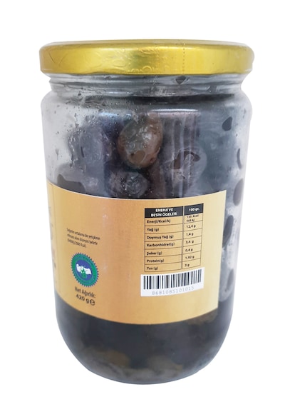 Tardaş Egenin 420gr Organik Siyah Zeytin
