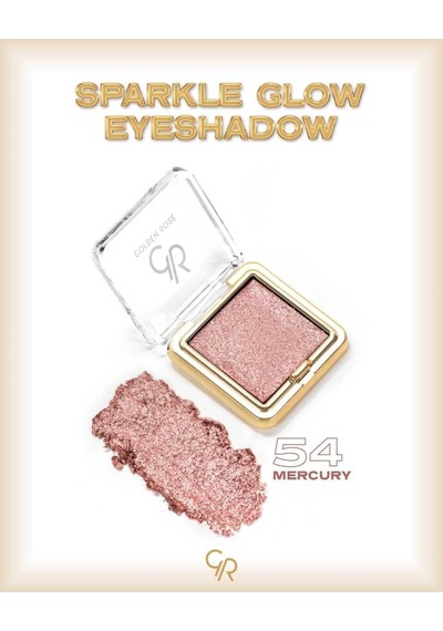Sparkle Glow Eyeshadow No: 54 Mercury - Kremsi Dokulu Işıltılı Göz Farı Diğer