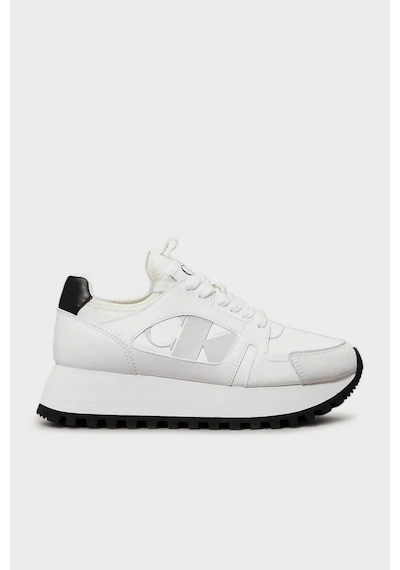 Calvin Klein Runner Low Laceup Mıx Nbs Siyah - Beyaz