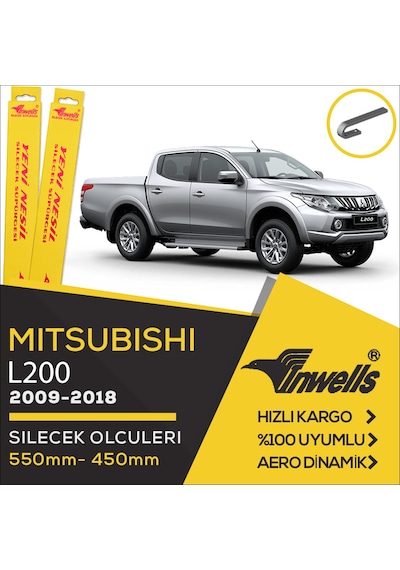 Mitsubishi L200 Muz Silecek Takımı 2009-2018 İnwells