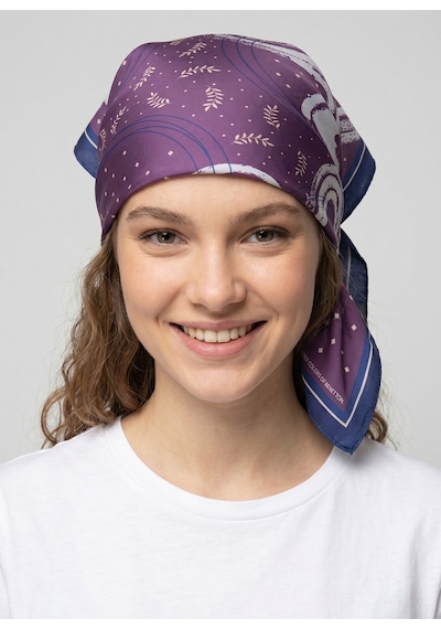 United Colors Of Benetton Flora Bandana/fular -1019-47 47 Mor