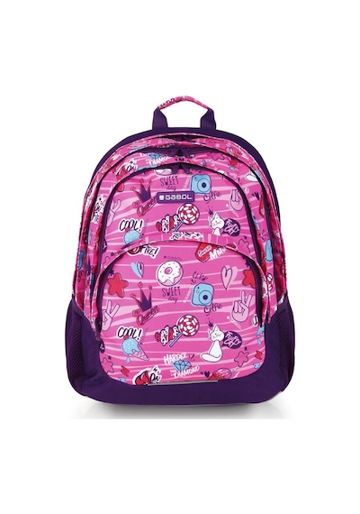 Gabol Okul Sırt Çantası Sticker Pembe 21l Gb.234140 Pembe