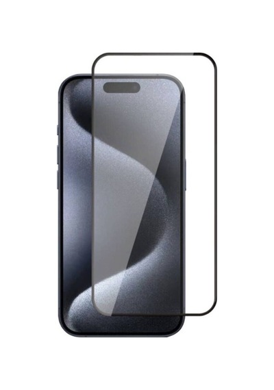 Apple iPhone 15 Uyumlu Plus Zore 3d Rika Temperli Cam Ekran Koruy