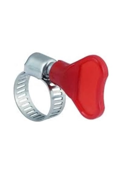 Kelebek Saplı Hortum Kelepçesi 8-12 5li Paket Standart