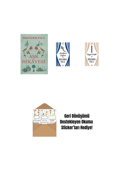 Aşk Hikâyesi + Jennifer In Düğünü Ciltli + Neyzen Tevfik Ciltli + Okuma Sticker'ları