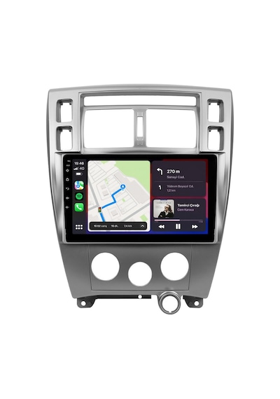 Hyundai Tucson 2005-2012 Android Multimedya Carplay Android Auto Navigasyon Kameralı 6gb Ram 64gb 10"