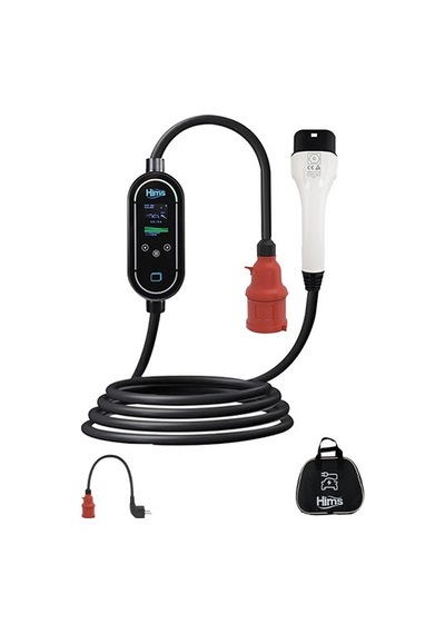 Hims Hctk-11-ps-s 11kw Akıllı Taşınabilir Araç Şarj Cihazı
