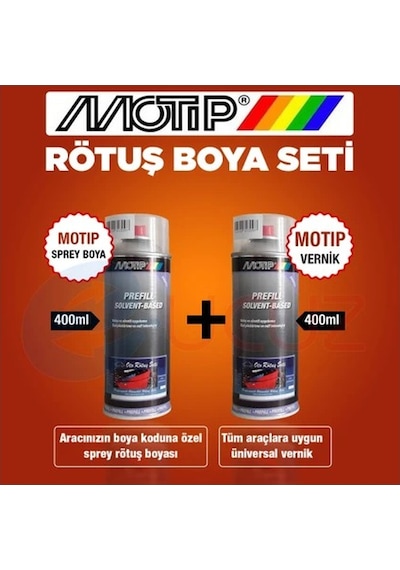 Renault Kod Teb79 Rütüş Motip Sprey Rötuş Boya Seti