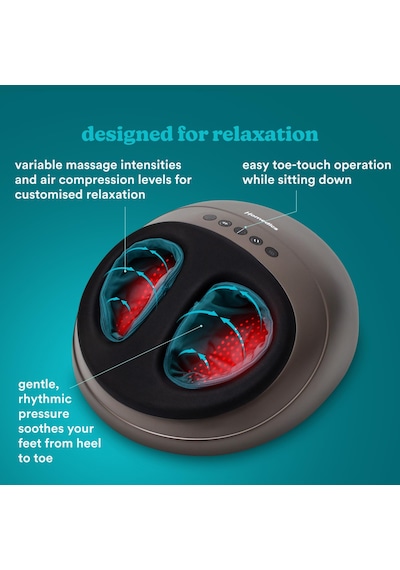 Homedics Shiatsu Air Pro Hava Sıkıştırmalı Ayak Masajı