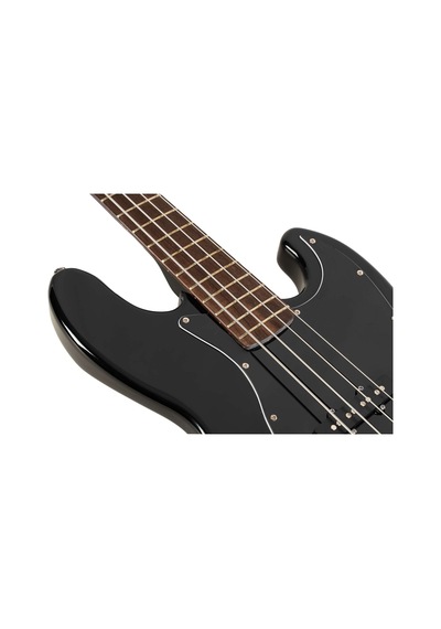 Rodeo B02 Jazz Bass 4 Telli Jb Manyetikli Siyah Elektro Bas Gitar