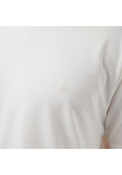 Nautica Erkek Krem Regular Fit T-shirtdüzv65359t