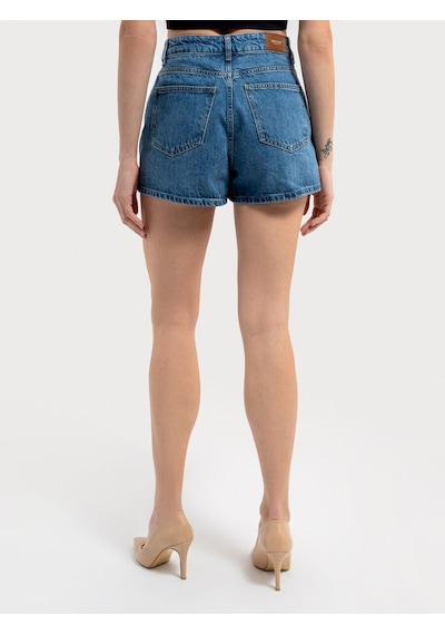 LOFT Regular Fit Kadın Şort Lf2032728 Q1.v1 Denim
