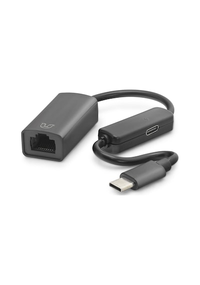 Type C Usb 2.0 Ethernet Adaptör 10/100 Mbps Pd Güç Destekli Siyah L118 Pop