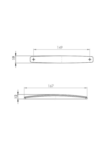 Parmak Lamba 12 Led’li 12V/24V Sarı