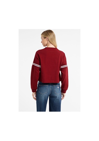 Jeans Kadın Sweatshirt Kırmızı