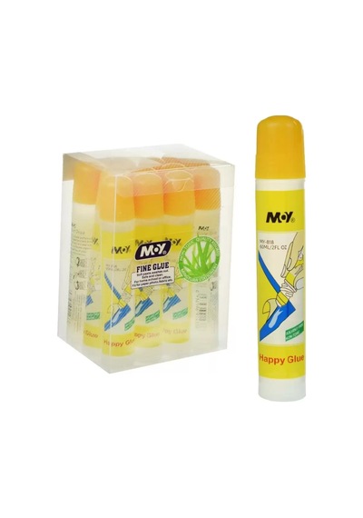 Homix Happy Glue Çok Amaçlı Sıvı Yapıştırıcı 60 Gr 6 Adet