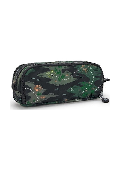 Kıplıng Gitroy Büyük Boy Kalemlik Desenli Camo Treasure Desenli