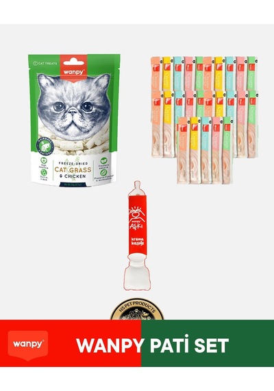 Wanpy Kedi Maması Wanpy Pati Set