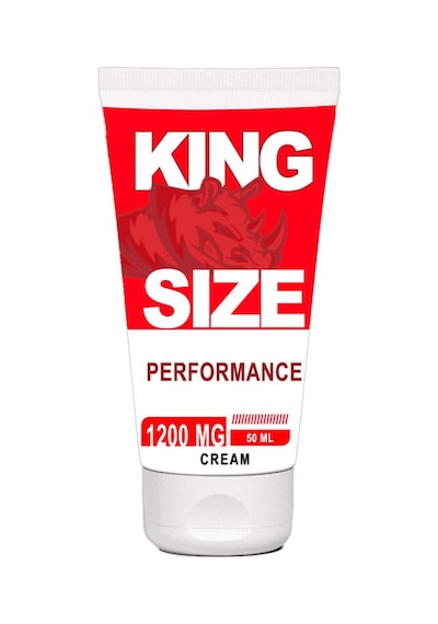 Kingsize King Size Erkeklere Krem 1200 Mg 50 Ml